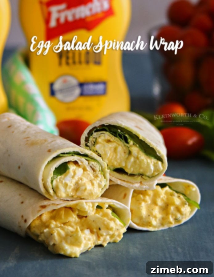 Garden Fresh Egg Salad Wraps 8 A large platter of freshly made Egg Salad Spinach Wraps, perfect for sharing at a family gathering or picnic