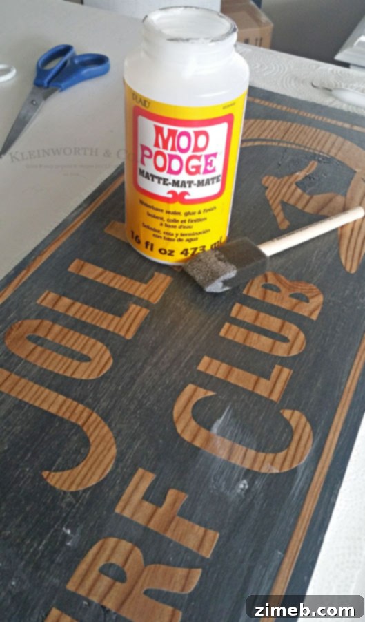 Removing Transfer Tape from Your Custom Cricut Stencil