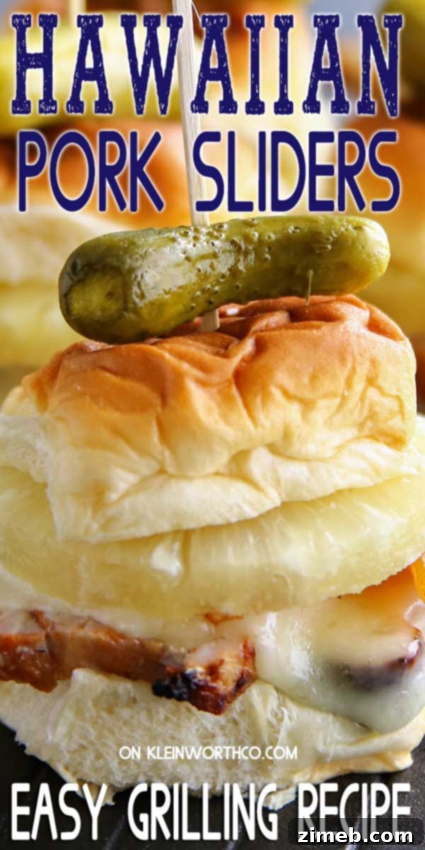 Aloha Pork & Havarti Melts 2 Delicious Hawaiian Havarti Pork Sliders, a quick 30-minute family dinner idea perfect for parties and gatherings.