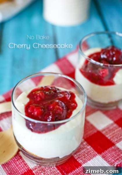 Irresistible No-Bake Spring Treats 5 No Bake Cherry Cheesecake