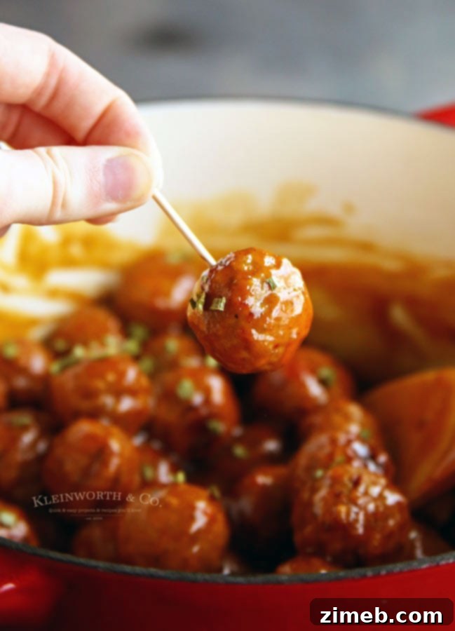 20-Minute Zesty Pepper Jelly Meatballs 5 20-Minute Pepper Jelly Saucy Meatballs