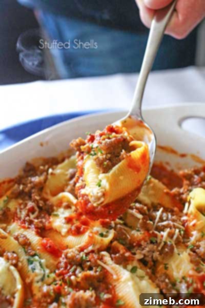 Seared Filet Mignon with Spinach and Mushrooms in a Velvety White Wine Cream 8 Stuffed Shells - Comforting pasta for the whole family