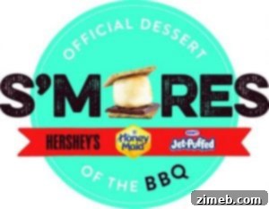 Free Printable S'mores Party Invites 6 Decorative image for a S'mores party, possibly a banner or logo.