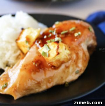Teriyaki Chicken Bake with Pineapple