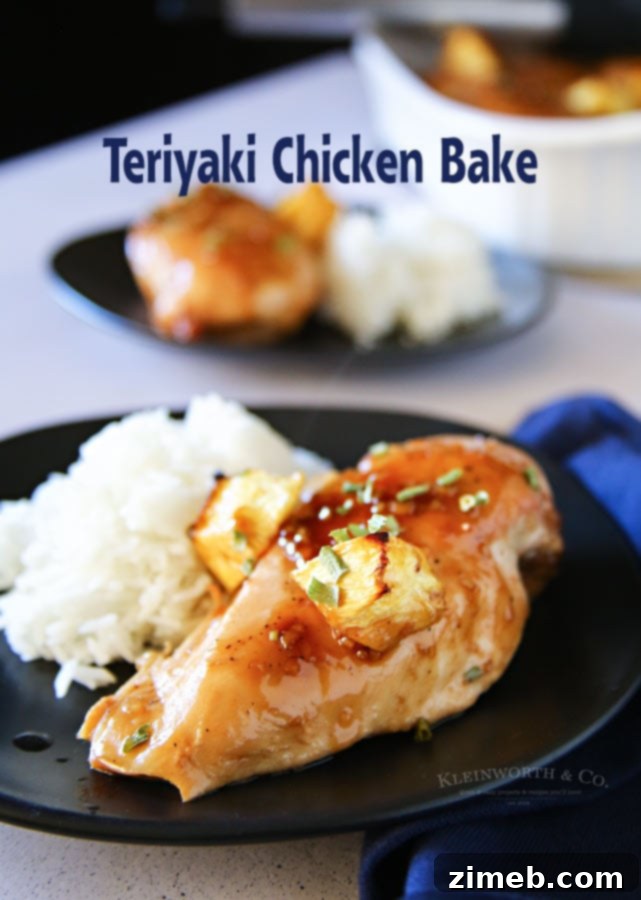 Teriyaki Chicken Bake