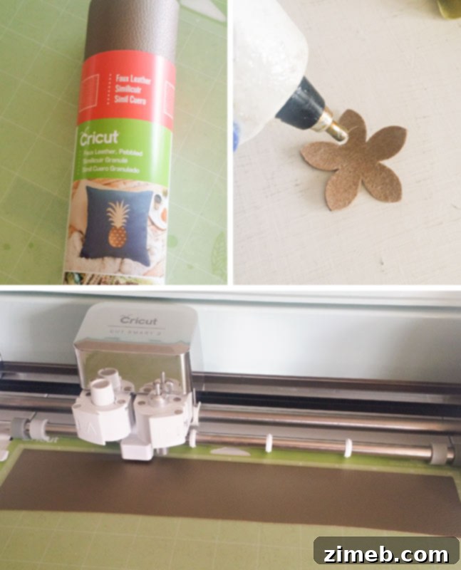 Unleash Your Creativity with Cricut Projects 7 DIY Leather Hair Clip Tutorial - Cricut Settings