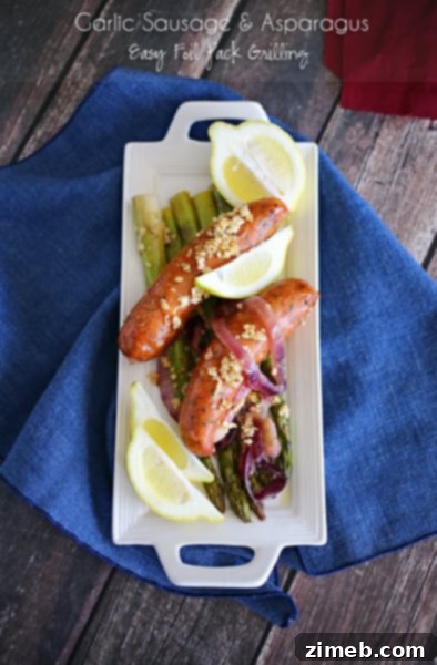 Thrive at Five: Your Week 30 Nourishment Plan 9 Garlic Sausage & Asparagus - Quick & Healthy Dinner
