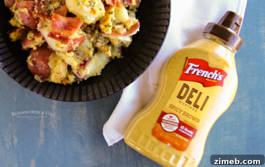 Best German Potato Salad Recipe with a tangy dressing and crispy bacon, perfect for summer.