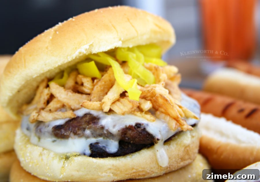 Caramelized Onion Havarti Burger 6 Havarti Onion Burger Recipe - Grilled to Perfection