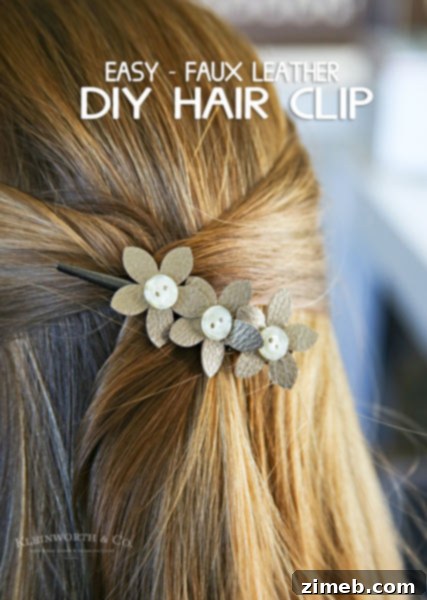 Effortless Glow for Teen Skin 7 DIY Hair Clip - Awesome Craft Projects for Teens