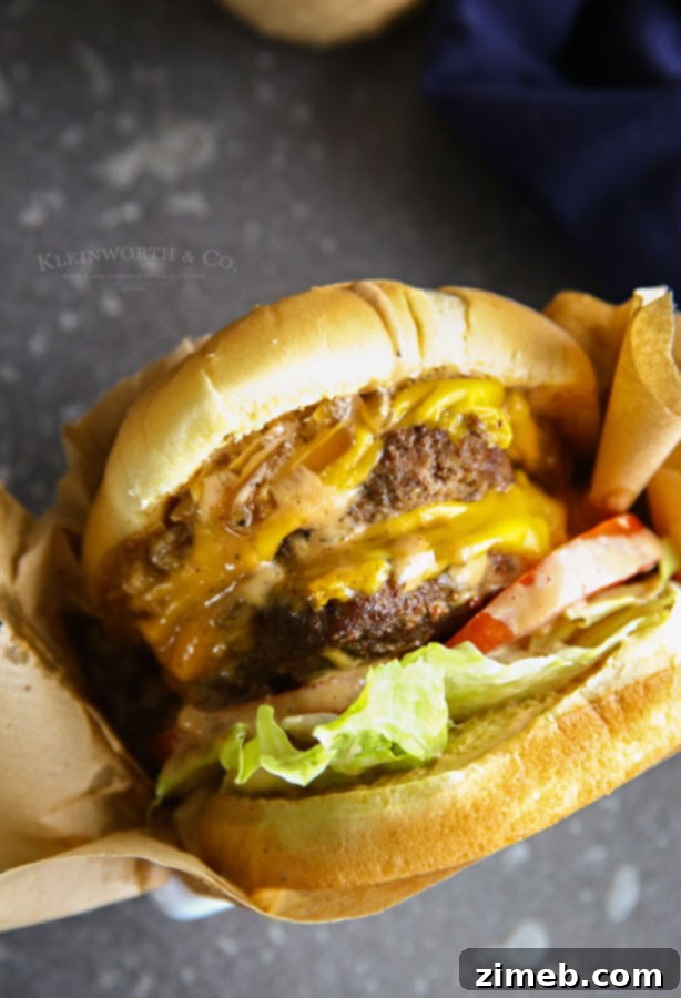 Double Caramelized Onion Burger: Perfected by Our Signature Sauce 3 How to make the Best Burger Sauce on a Double Caramelized Onion Burger