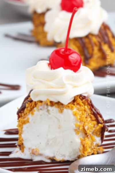Effortless Lighter Ice Cream Treats 10 Easy Fried Ice Cream Recipe