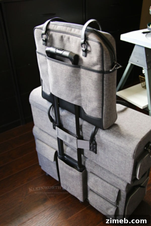 Full Cricut Craft Supply Storage System