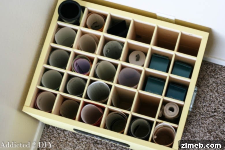 DIY Vinyl Storage Crate Tutorial by Addicted 2 DIY