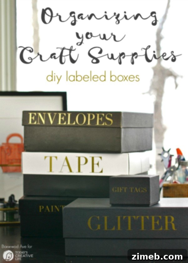 Comprehensive Craft Supply Organization Tips from Today's Creative Life