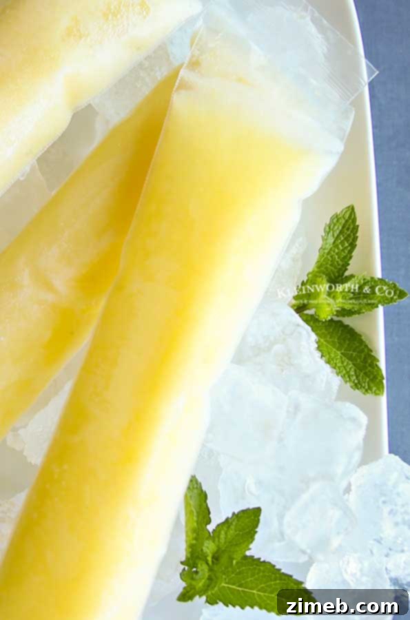 Decadent Pineapple Whip Pops 7 Boozy Dessert - Dirty Pineapple Whip Pops: Ultimate Summer Refreshment