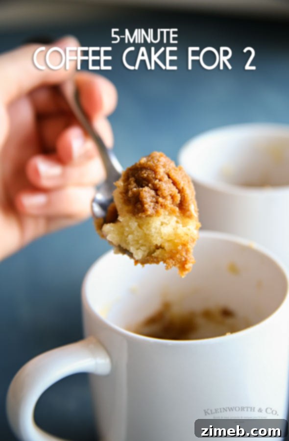 Quick Coffee Cake for Couples 5 Delicious 5-Minute Coffee Cake for Two: Easy to make at home