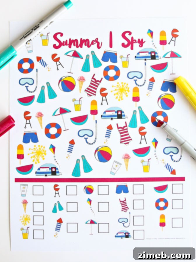 Despicable Me 3 Inspired Minion Cupcakes 9 Summer I Spy Printable game for kids