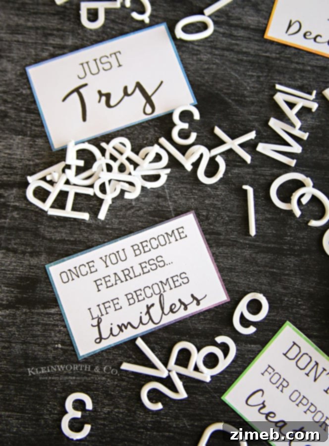 Encouragement Lunch Notes Back to School for positive reinforcement