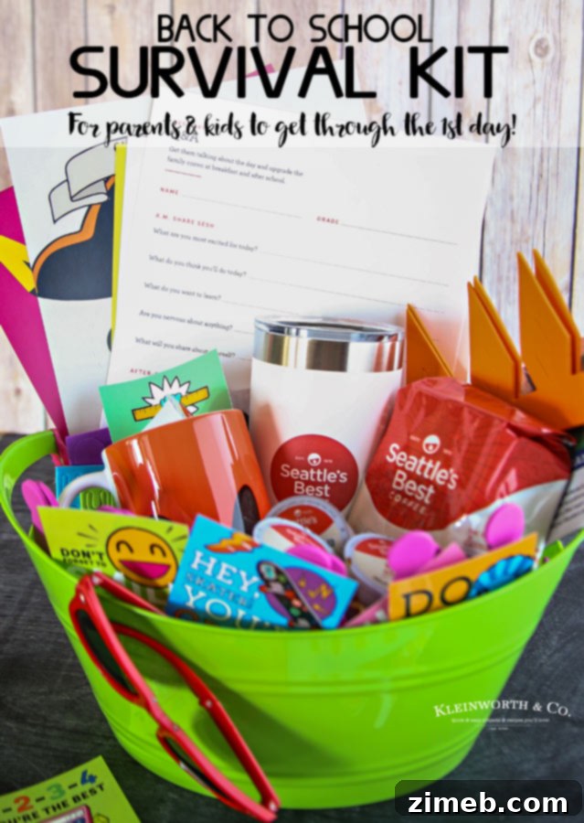 Back to School Survival Kit for a Happy Start