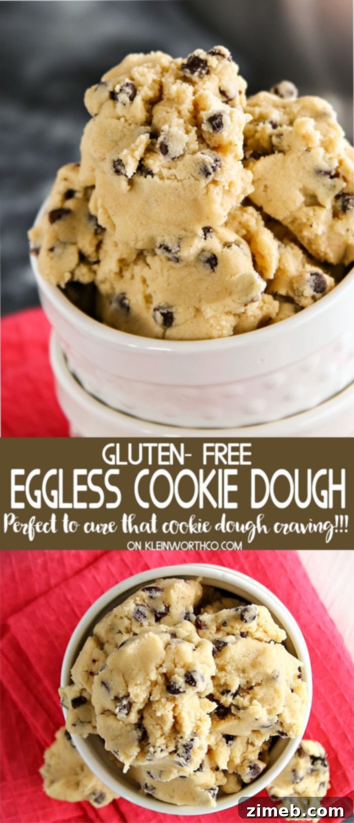 Edible Gluten-Free Cookie Dough 13 Gluten-Free Eggless Cookie Dough - The ultimate safe and satisfying treat