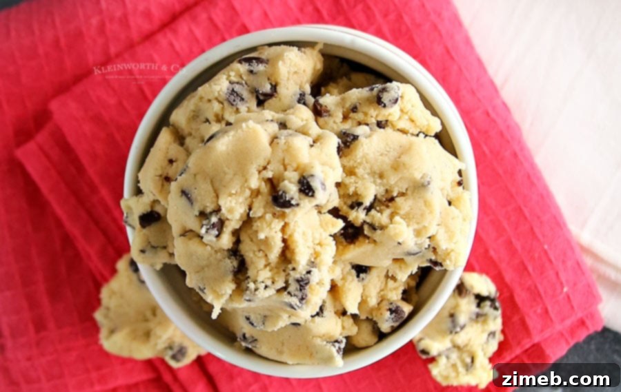 Edible Gluten-Free Cookie Dough 4 Gluten-Free Eggless Cookie Dough recipe - Simple and satisfying
