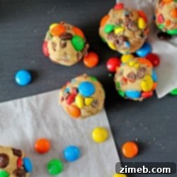 Edible Gluten-Free Cookie Dough 7 M&M's Cookie Dough Bites