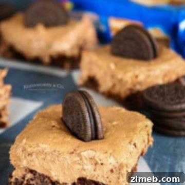 How to make No-Bake Dark Chocolate Oreo Brownie Bottom Cheesecake