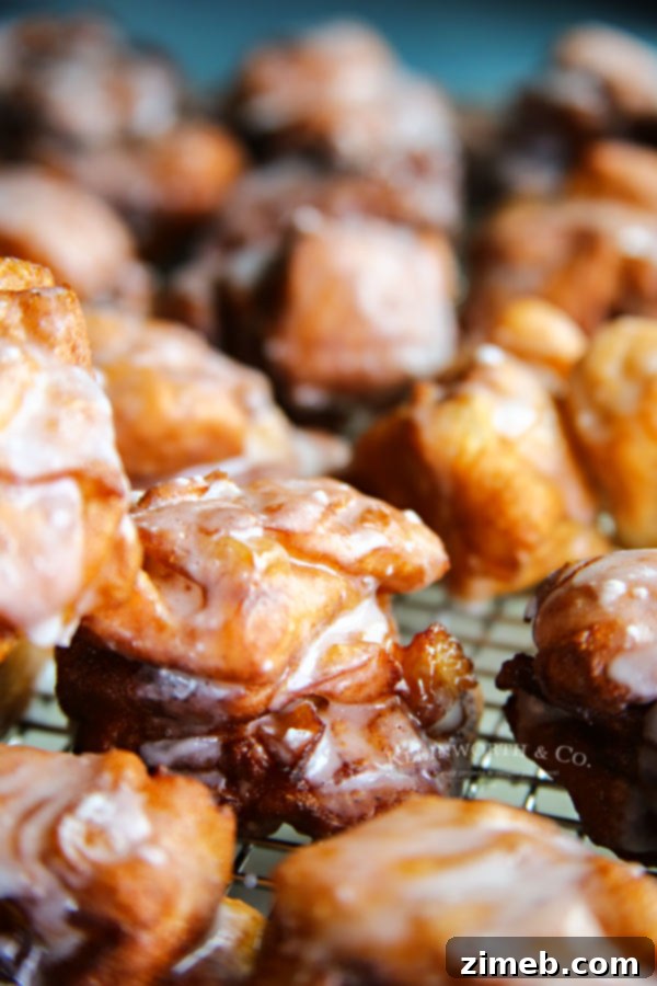 Golden Homemade Apple Fritters 3 Delicious Homemade Apple Fritters for breakfast