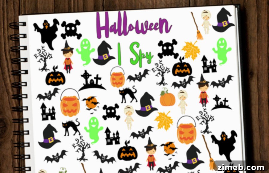 Your Free Spooky Search & Find Printable 2 Captivating Halloween Printables for Kids' Activities