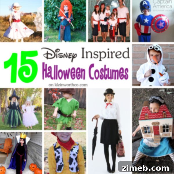 Your Free Spooky Search & Find Printable 4 Creative Disney Inspired Halloween Costumes for kids and adults