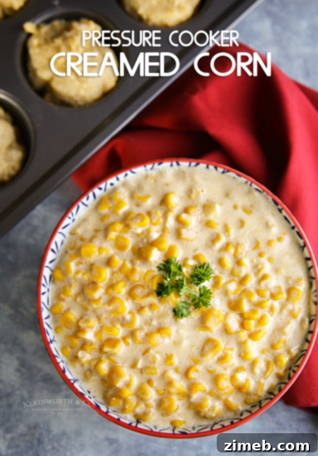 Perfect Pressure Cooker Creamed Corn 9 Pressure Cooker Creamed Corn