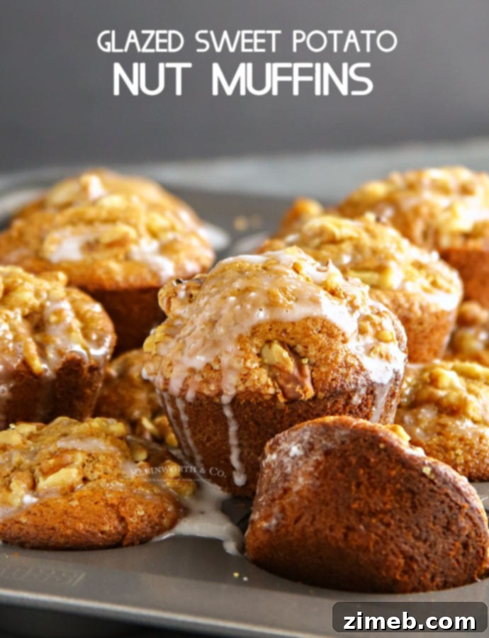 A collage featuring the best sweet potato recipes, from muffins to savory dishes, inspiring fall cooking.