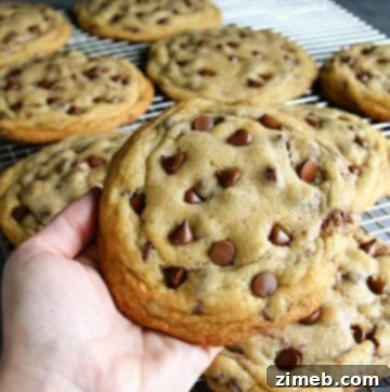 Quarter Pound Chocolate Chip Cookies