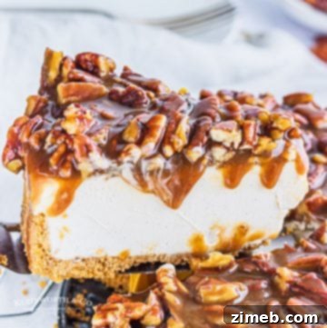 Buttery Almond Toffee Crunch 6 best recipe for No-Bake Pecan Pie Cheesecake - easy dessert