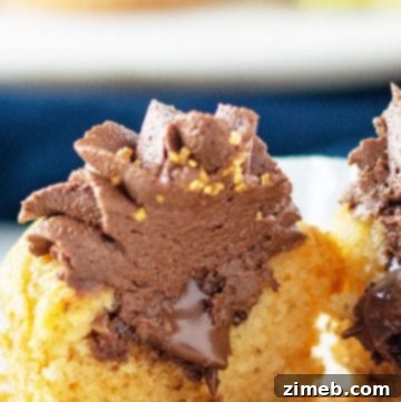 Buttery Almond Toffee Crunch 7 nutella inside vanilla cupcakes - delicious dessert