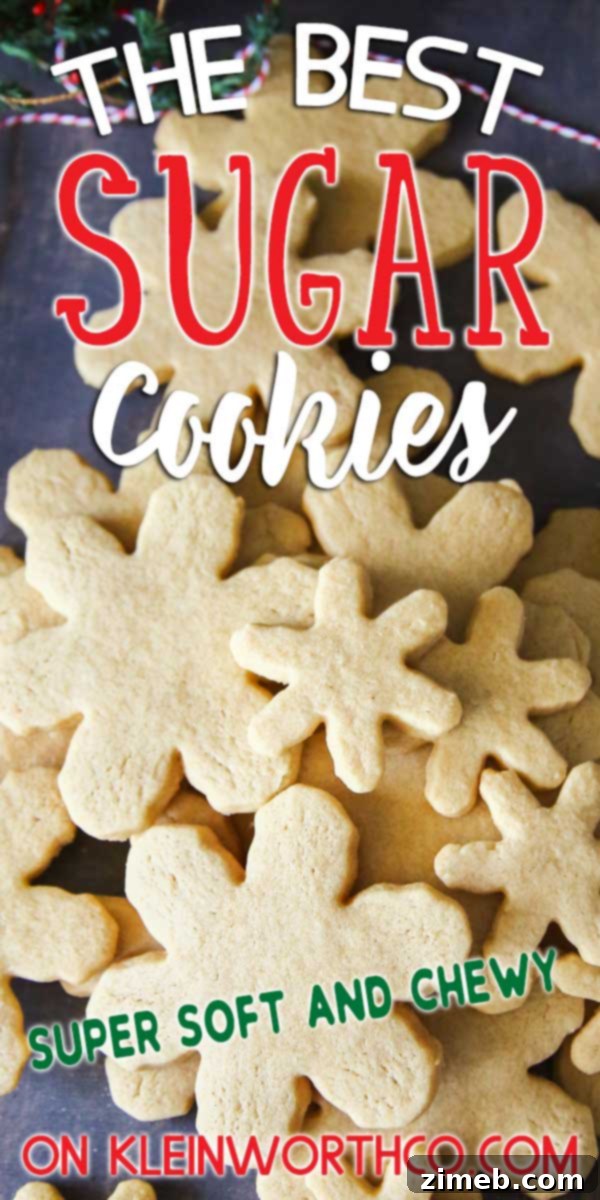 Foolproof Sugar Cookies 2 Easy Sugar Cookie Recipe for soft and chewy results, perfect every time with no chill time.