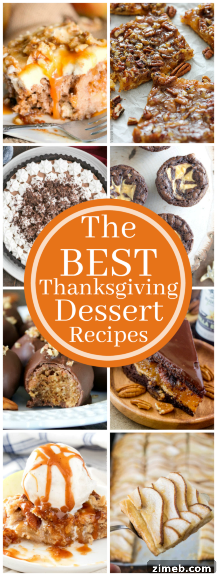 Sweet Endings for Thanksgiving 2 Best Thanksgiving Dessert Recipes - A collection of delicious pies, cakes, cookies, and truffles for your holiday table.