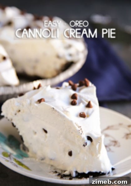 Sweet Endings for Thanksgiving 6 Easy Oreo Cannoli Cream Pie Recipe