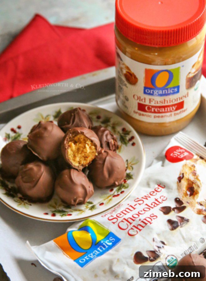 How to make peanut butter balls, step-by-step guide for easy no-bake treats.