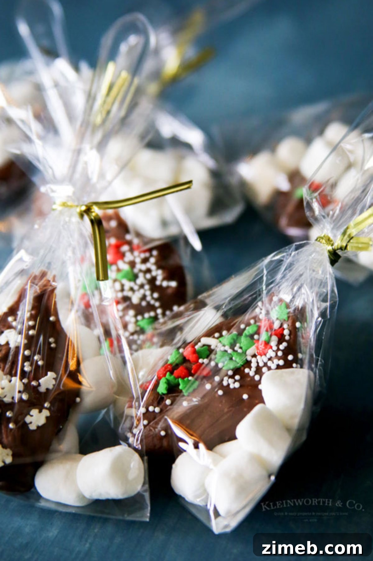 dipping spoons in chocolate