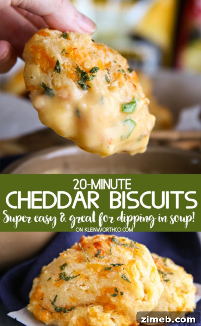 Cheddar Biscuits in a Flash 2 Cozy Soup & 20-Minute Cheddar Biscuits