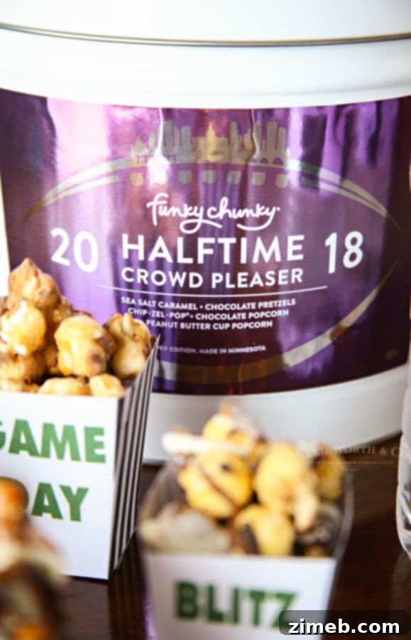 Delicious party snacks for the big game celebration
