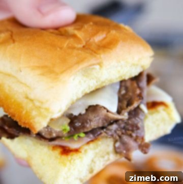 Effortless French Dip Bites 9 Easy French Dip Sliders recipe image