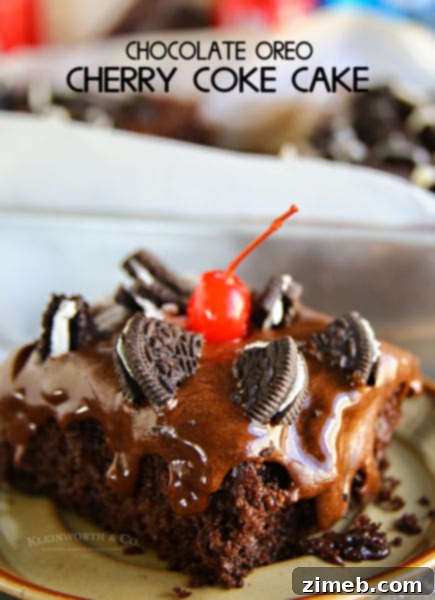 Luscious Raspberry Cream Poke Cake 6 Chocolate Oreo Cherry Coke Cake