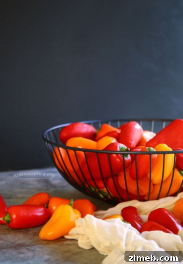 sweet bell peppers, ideal for slow cooker fajita recipe