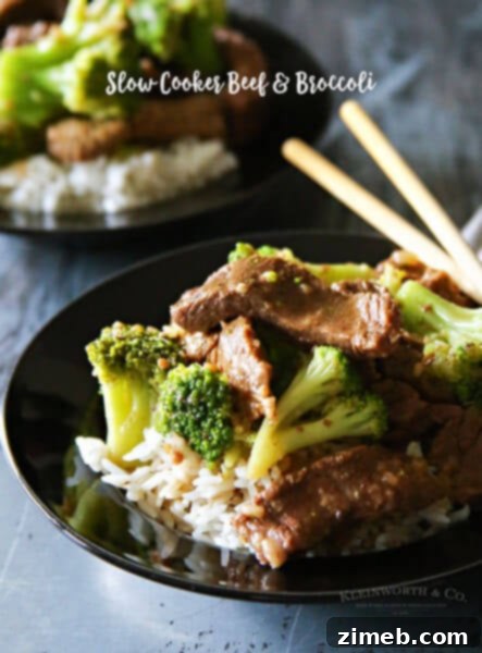 Hearty Slow Cooker Beef & Broccoli recipe
