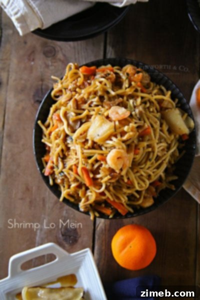 Flavorful Shrimp Lo Mein recipe for quick meals