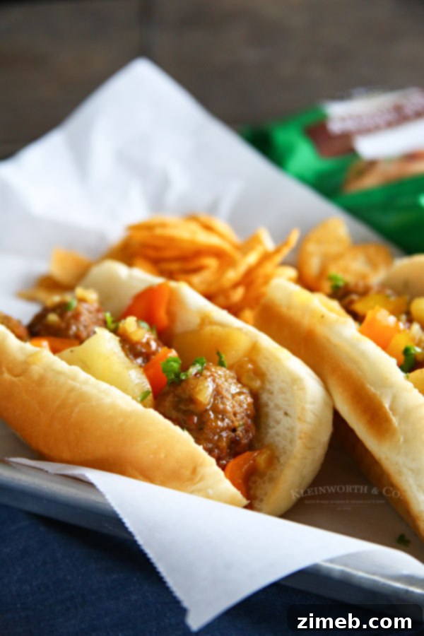 Sweet and Tangy Slow Cooker Meatballs 11 sweet and sour meatballs
