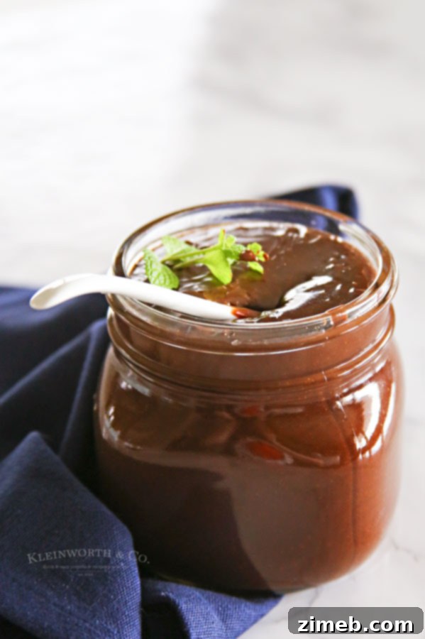 Quick Minty Hot Fudge 2 Delicious Mint Chocolate Hot Fudge for Desserts